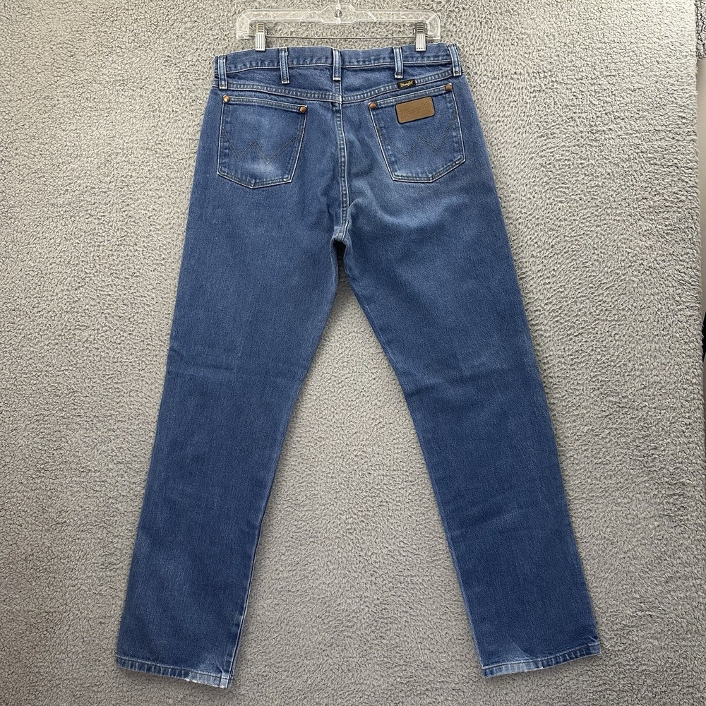 Wrangler Cowboy Cut Original Fit Jeans Western Rodeo Festival Cotton Men 35 x 32